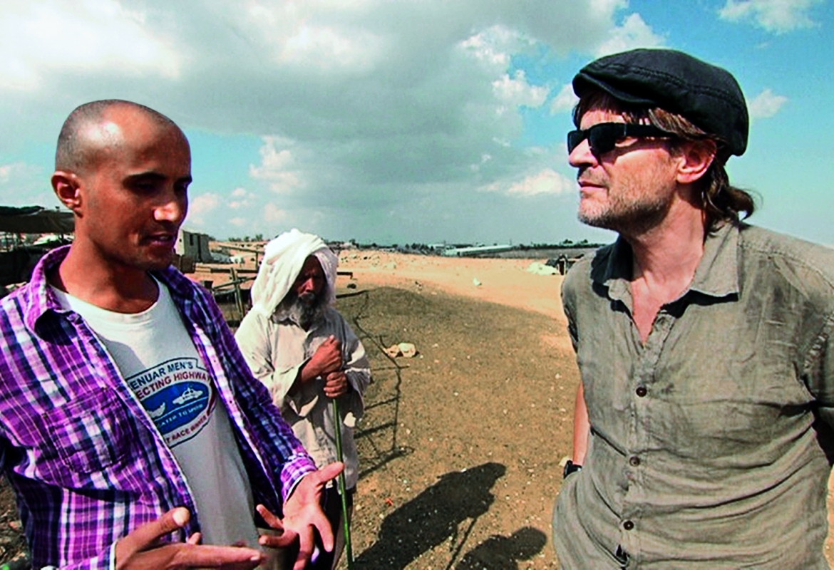 Andreas  Altmann in Palästina (c) Colin Rosin