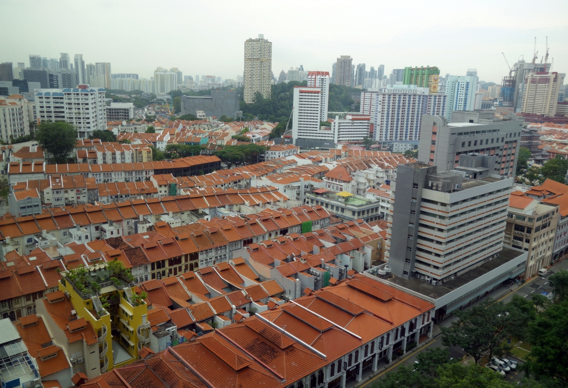 Umstellt von Hochhäusern:  Die alten Viertel von Singapur