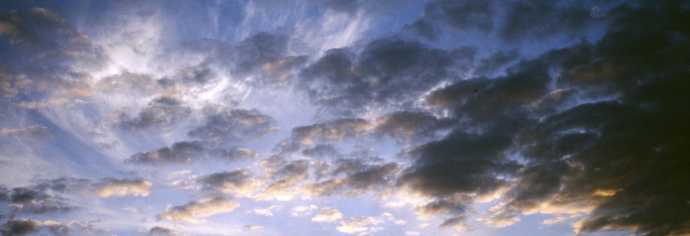 Norwegen, Wolken am Abend