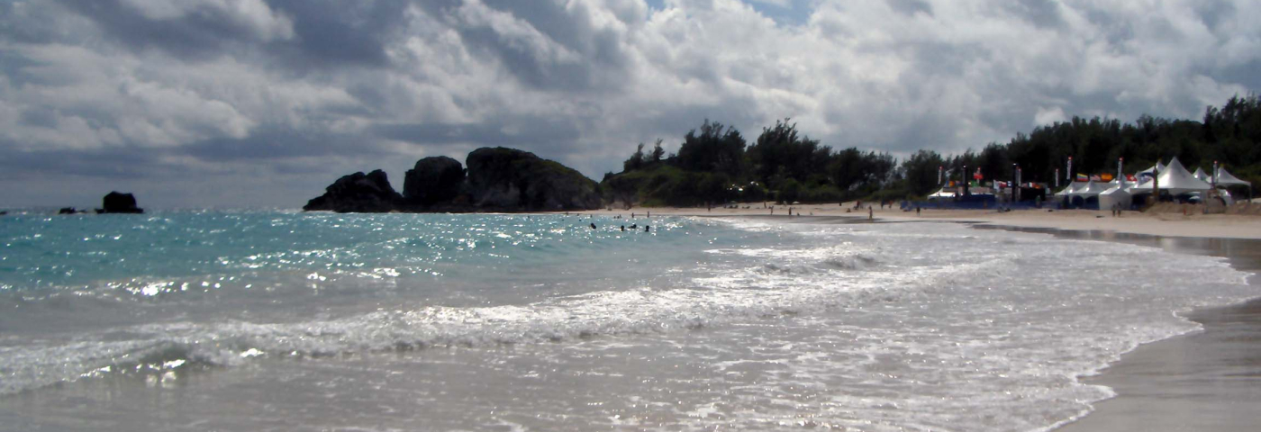 Bermudas, Wolken über Horseshoe Bay