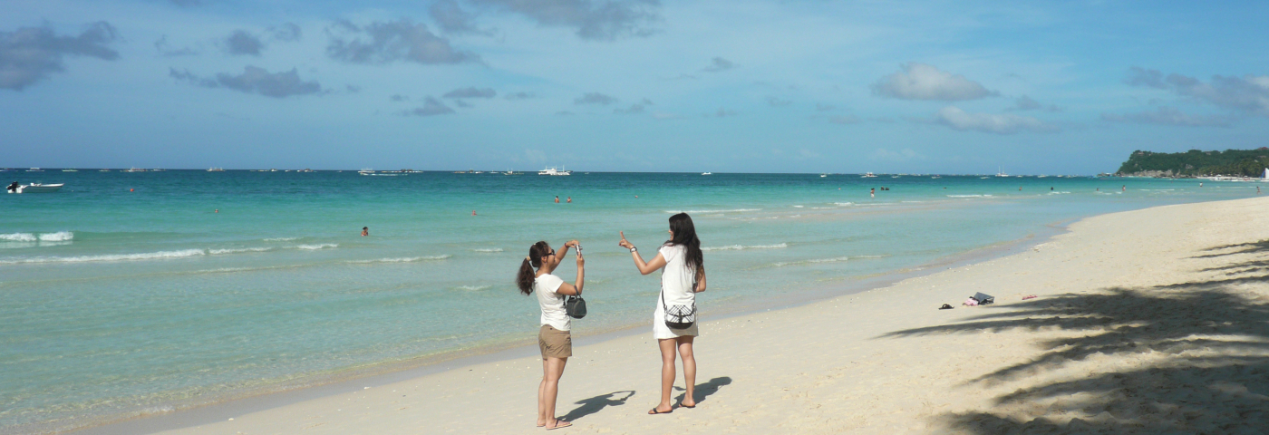 Boracay Fotografieren am Strand